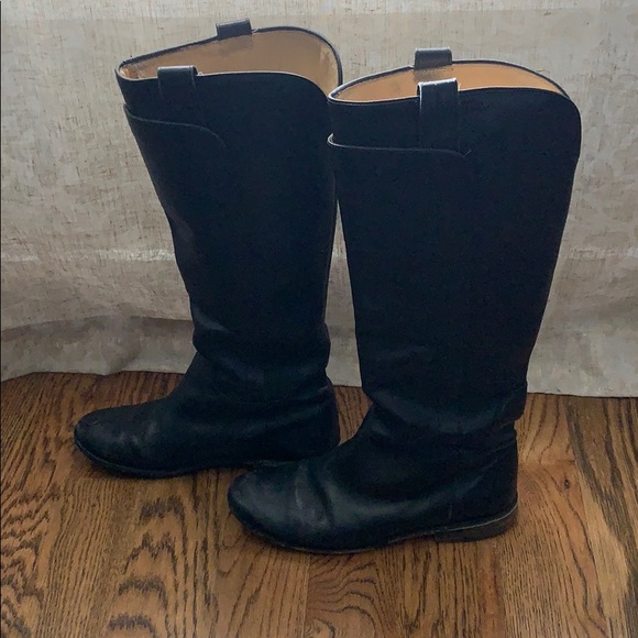 FRYE Paige Tall Riding Boots, women’s Black - Picture 2 of 6